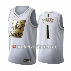 NBA Phoenix Suns Trikot Devin Booker 1 Nike 2019-2020 Weiß Golden Edition Swingman - Herren